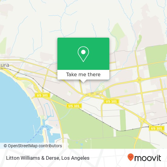 Litton Williams & Derse map