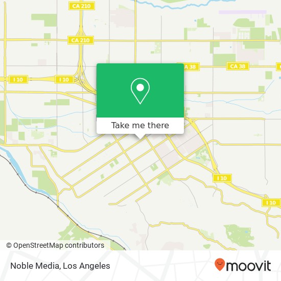 Mapa de Noble Media