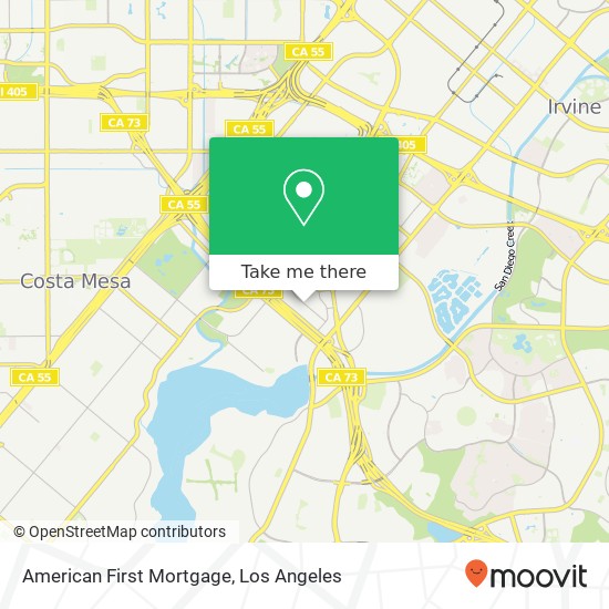 American First Mortgage map