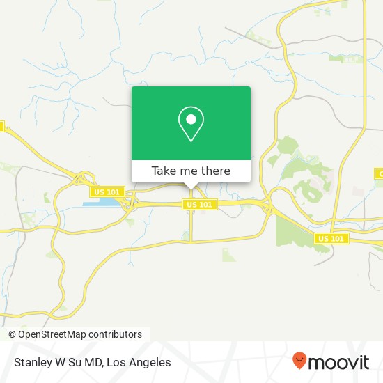 Stanley W Su MD map