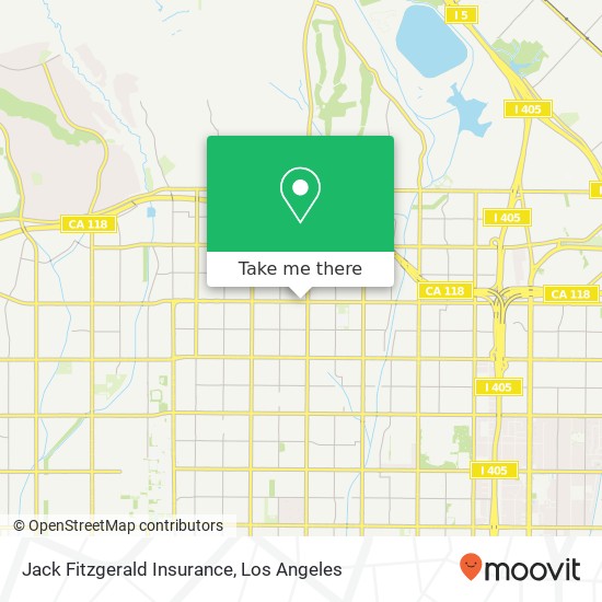 Jack Fitzgerald Insurance map