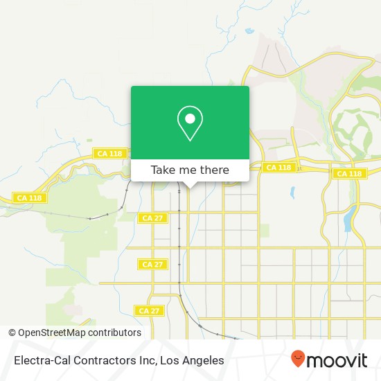 Electra-Cal Contractors Inc map