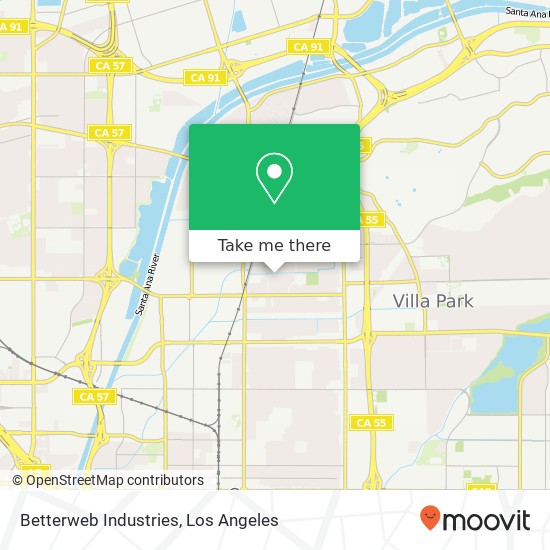 Betterweb Industries map