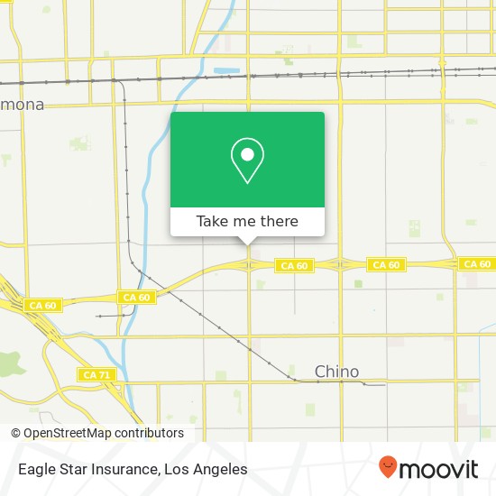 Eagle Star Insurance map