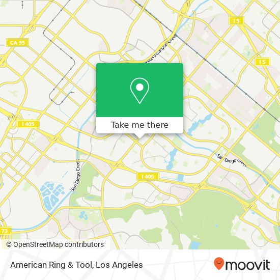 American Ring & Tool map