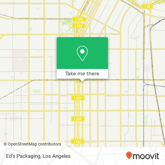 Mapa de Ed's Packaging
