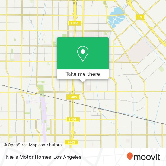 Mapa de Niel's Motor Homes