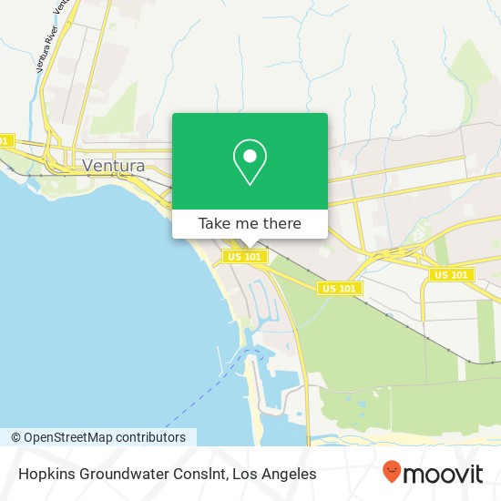 Mapa de Hopkins Groundwater Conslnt