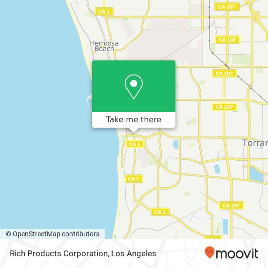 Rich Products Corporation map