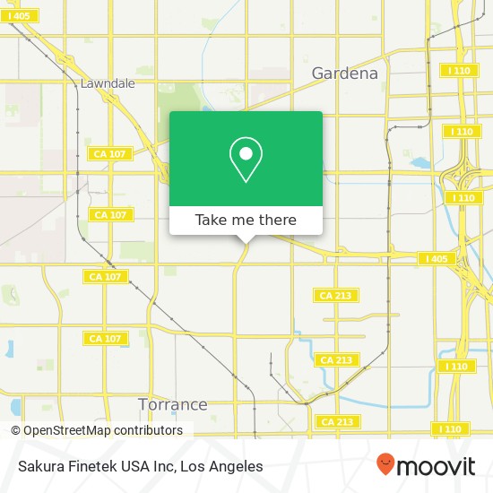 Sakura Finetek USA Inc map