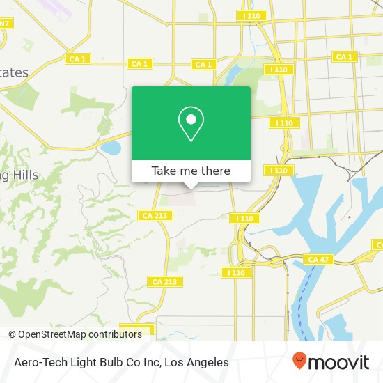Mapa de Aero-Tech Light Bulb Co Inc