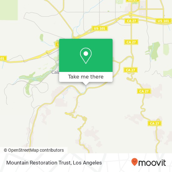 Mountain Restoration Trust map