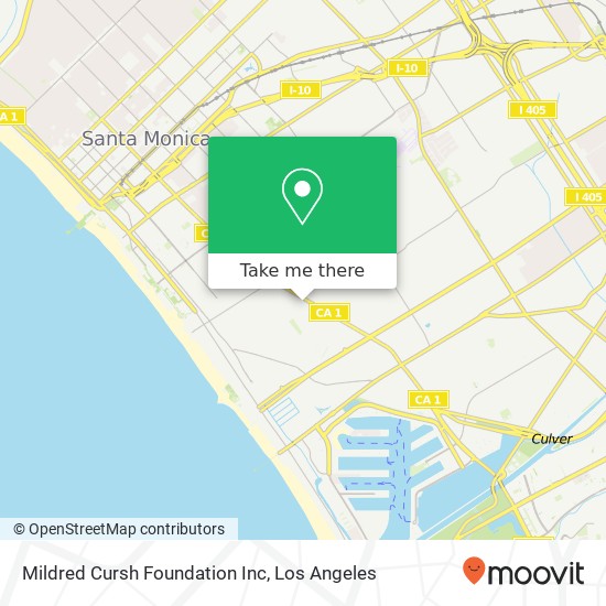 Mapa de Mildred Cursh Foundation Inc