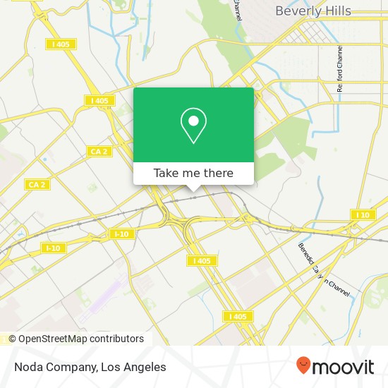 Mapa de Noda Company