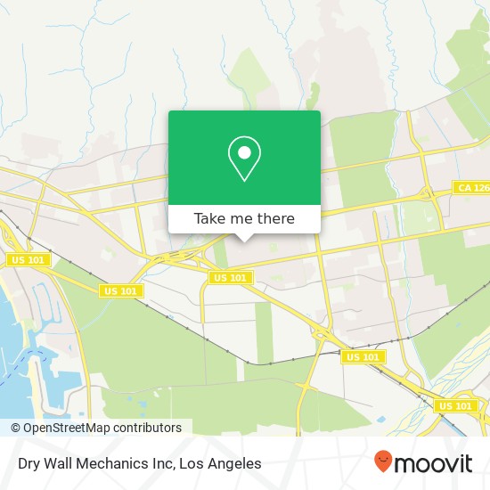 Dry Wall Mechanics Inc map