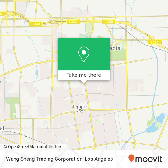 Wang Sheng Trading Corporation map