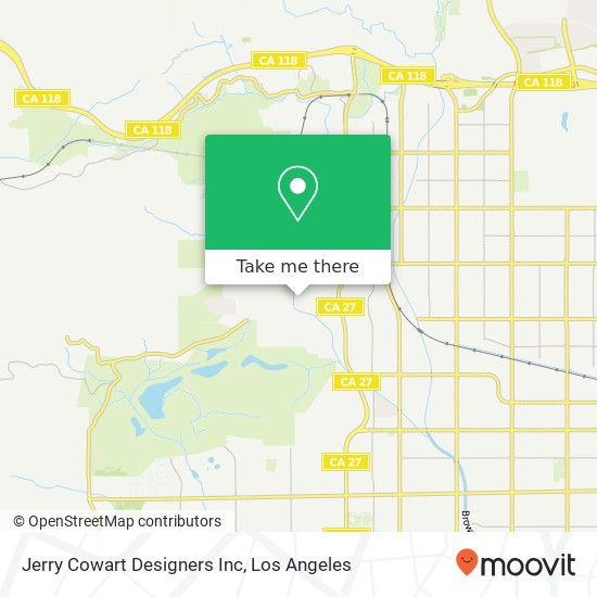 Jerry Cowart Designers Inc map