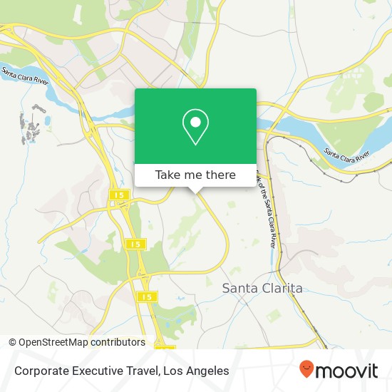 Mapa de Corporate Executive Travel