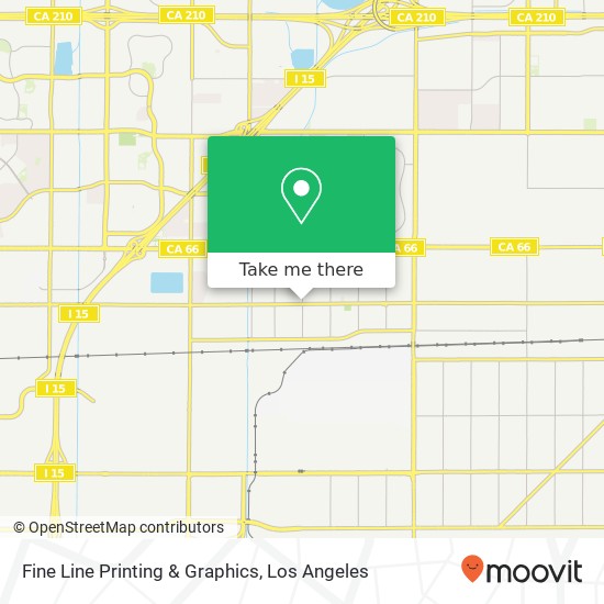 Fine Line Printing & Graphics map