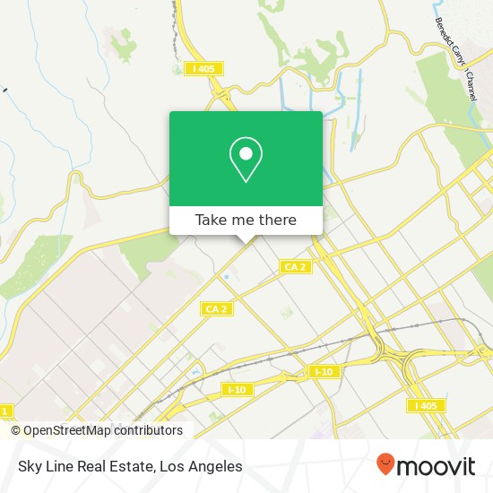 Sky Line Real Estate map