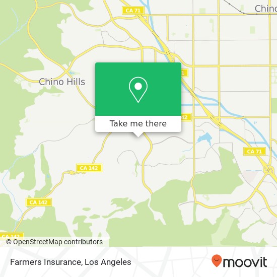 Farmers Insurance map