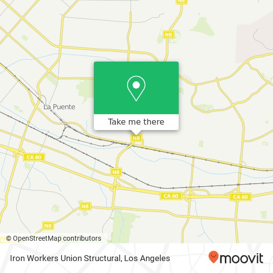 Iron Workers Union Structural map
