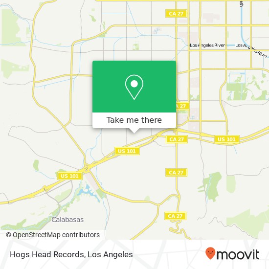 Hogs Head Records map