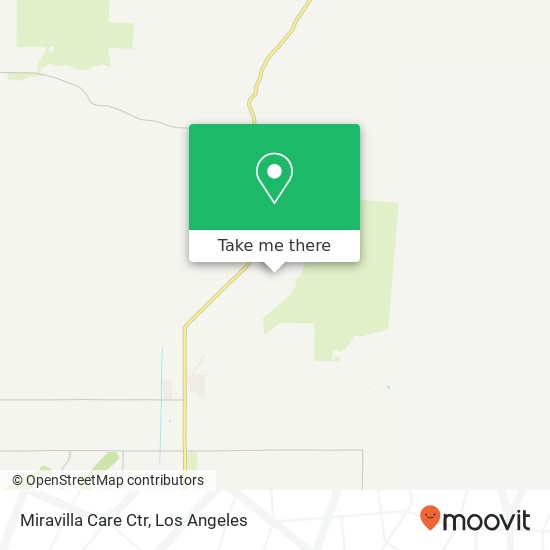 Miravilla Care Ctr map