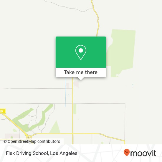 Fisk Driving School map