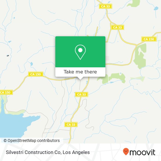 Silvestri Construction Co map