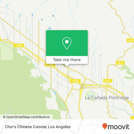 Chor's Chinese Cuisine map