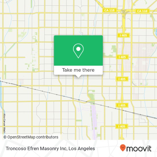 Troncoso Efren Masonry Inc map