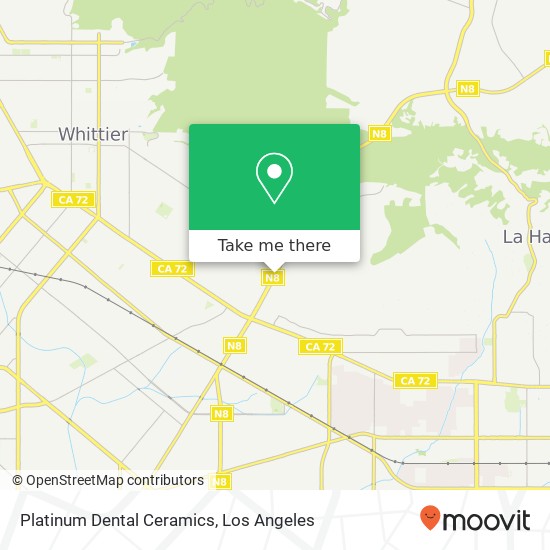 Mapa de Platinum Dental Ceramics