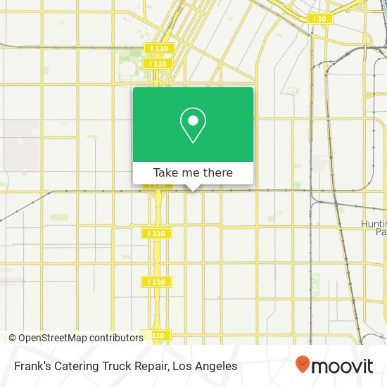 Frank's Catering Truck Repair map