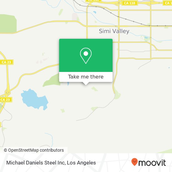 Mapa de Michael Daniels Steel Inc