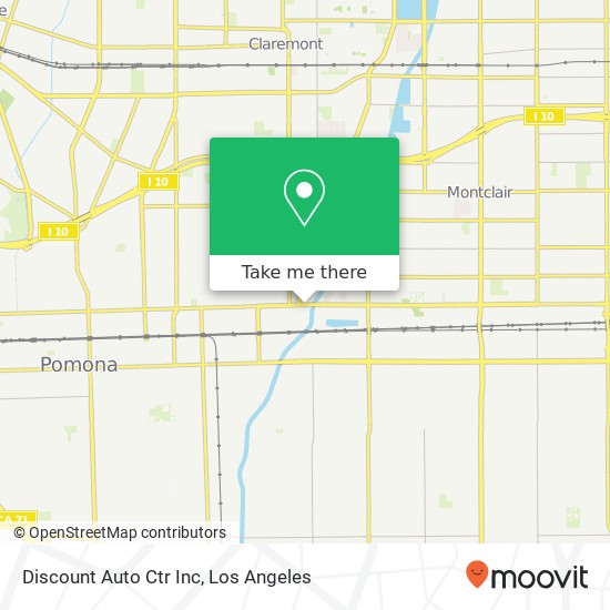 Discount Auto Ctr Inc map