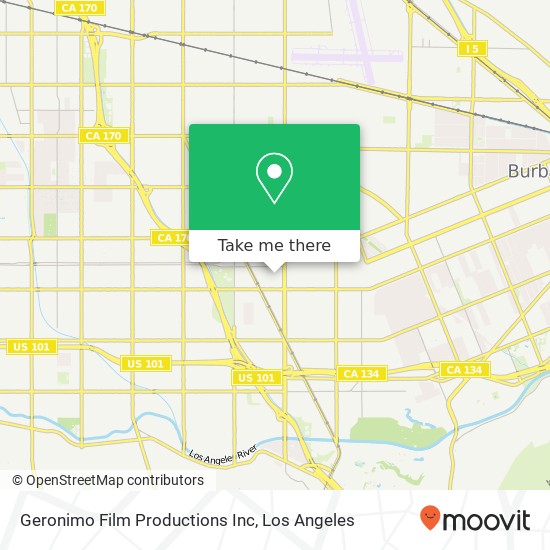 Geronimo Film Productions Inc map