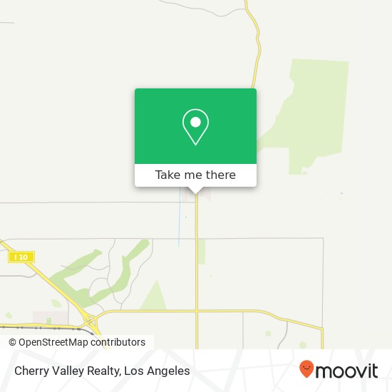 Cherry Valley Realty map