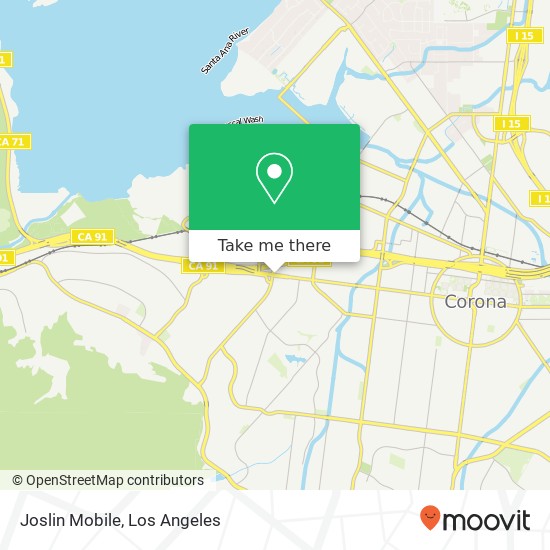 Mapa de Joslin Mobile