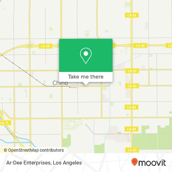 Ar-Dee Enterprises map