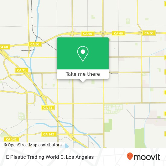 Mapa de E Plastic Trading World C