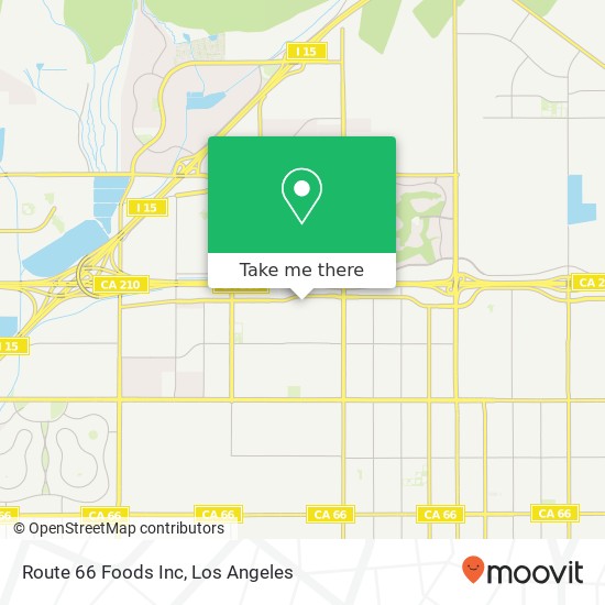 Route 66 Foods Inc map