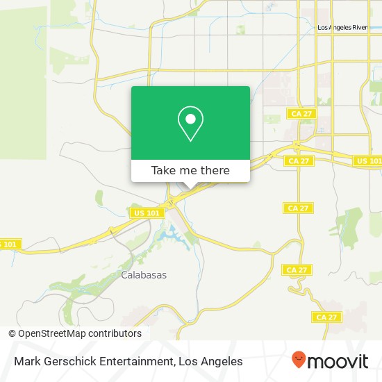 Mark Gerschick Entertainment map