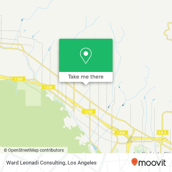 Ward Leonadi Consulting map