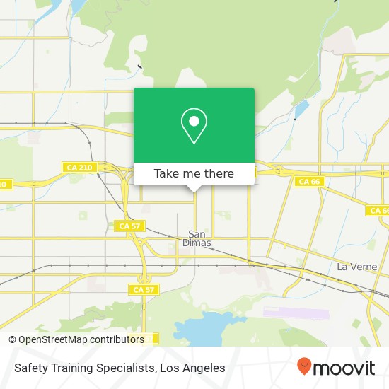 Safety Training Specialists map