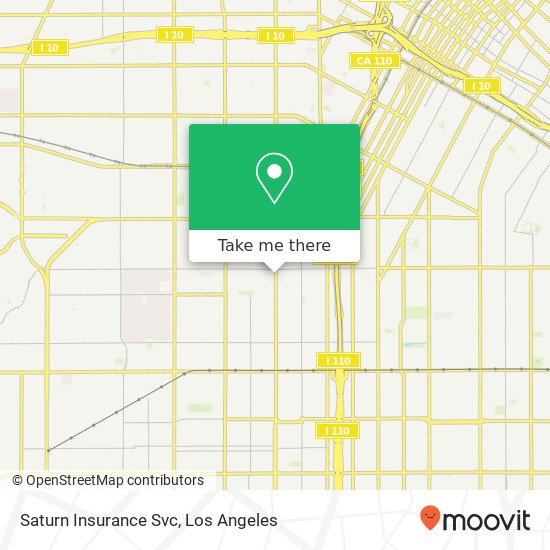 Saturn Insurance Svc map