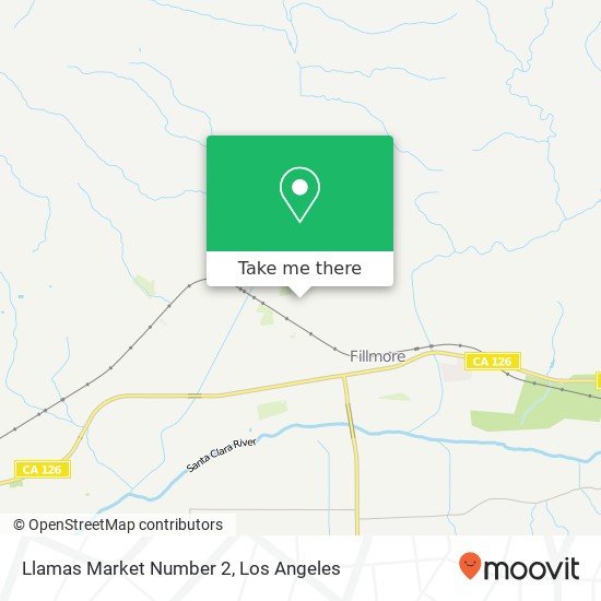 Mapa de Llamas Market Number 2
