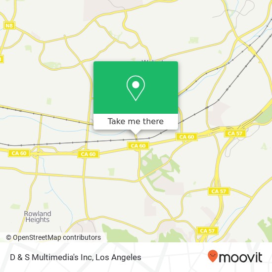 D & S Multimedia's Inc map