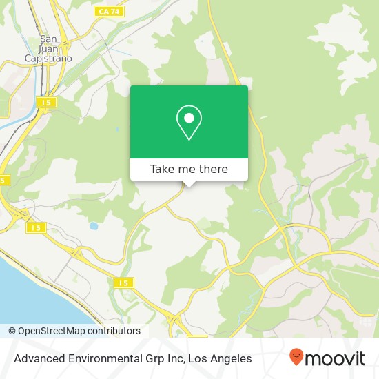 Advanced Environmental Grp Inc map