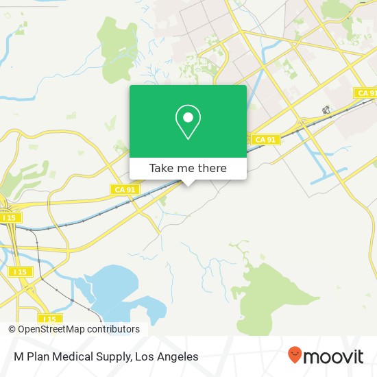 M Plan Medical Supply map